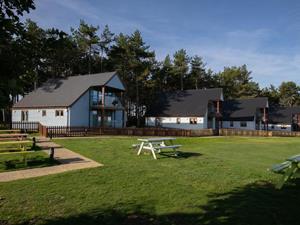 The exterior of Bluebell Cottage in west Norfolk.