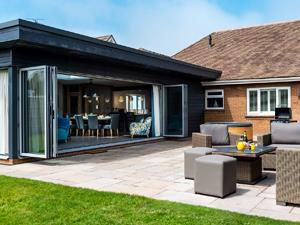 The exterior of Bluebell Cottage in west Norfolk.