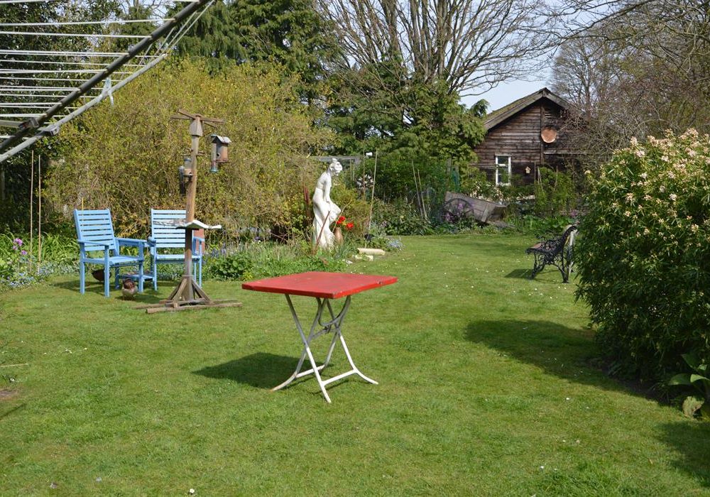 The exterior of Bluebell Cottage in west Norfolk.