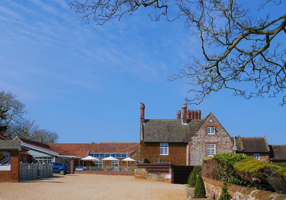 The exterior of Bluebell Cottage in west Norfolk.