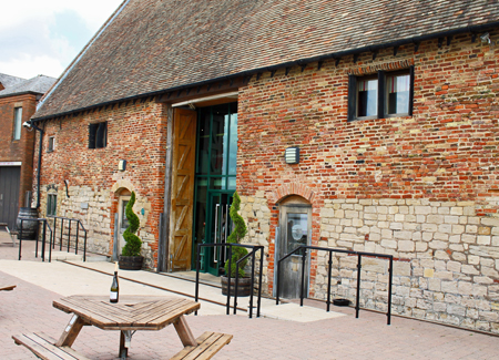 A daytime shot of King's Lynn Minster in the sunshine.