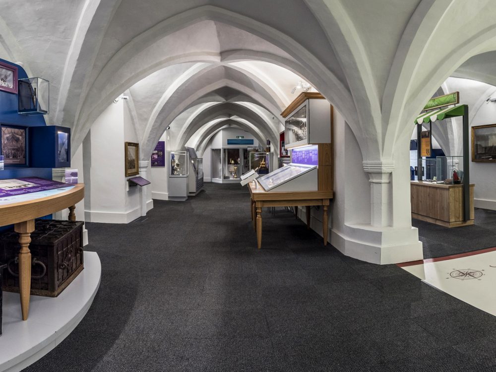 A daytime shot of King's Lynn Minster in the sunshine.