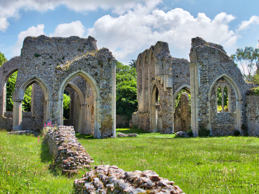 The Red Mount Chapel situated in the centre of The Walks in King's Lynn.