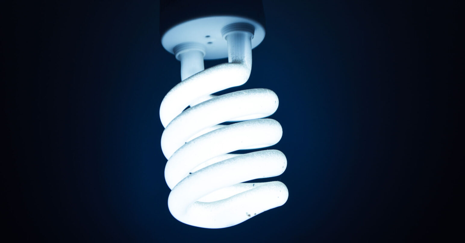 An energy-saving lightbulb