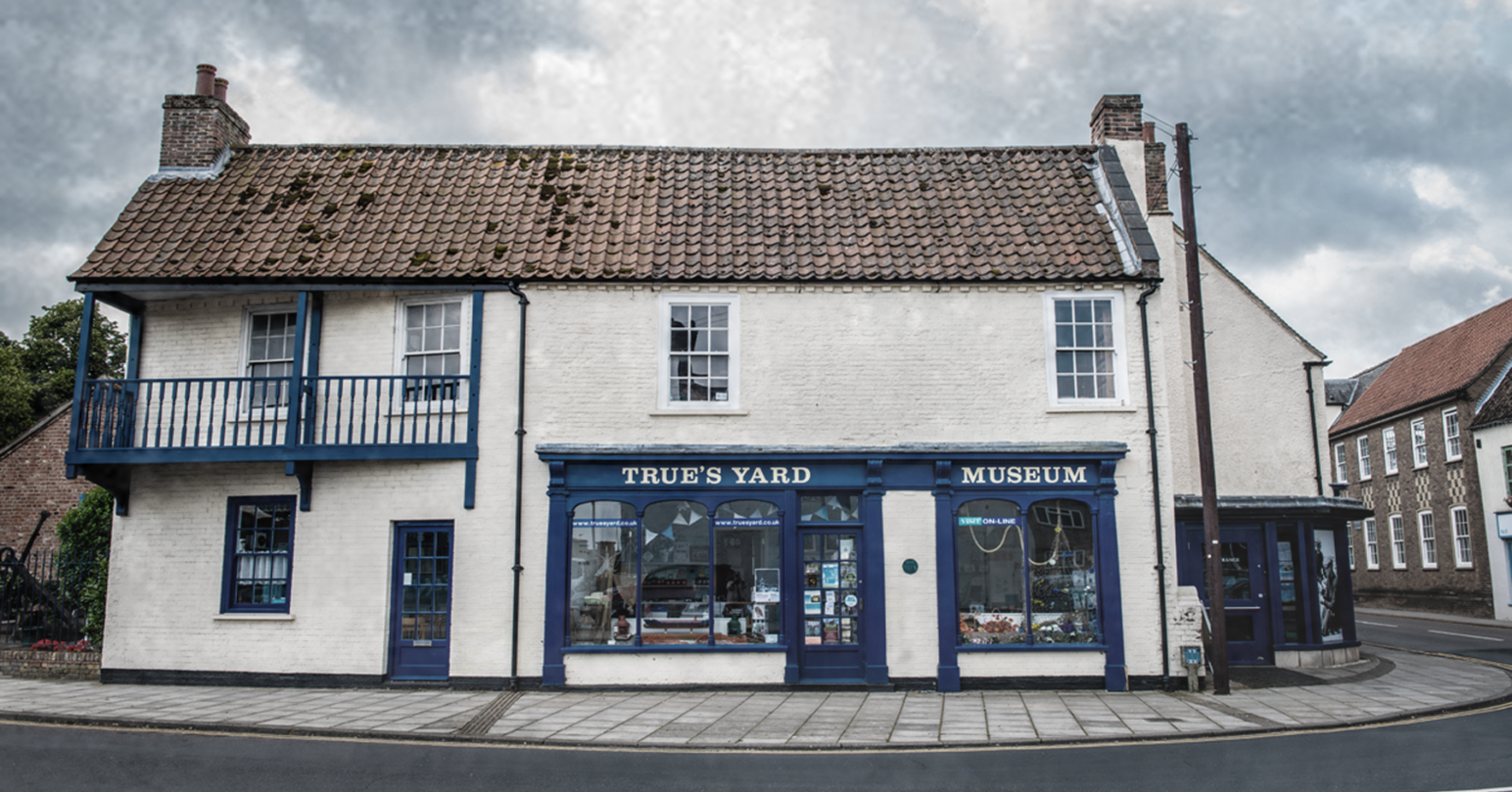A gloomy image of True's Yard Fisherfolk Museum in King's Lynn
