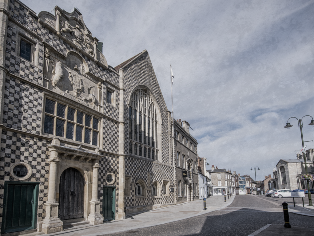 Water Ski Racing on the River Ouse in King's Lynn, West Norfolk.