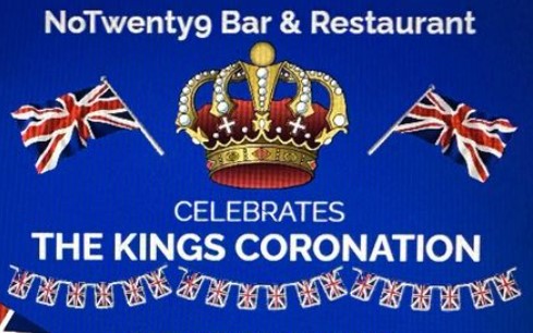 Poster for Walpole St Peter Coronation Fayre and Market on Saturday and Sunday 29th and 30th April 2023.