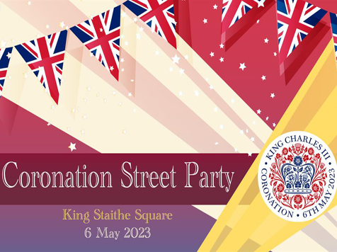 Poster for Walpole St Peter Coronation Fayre and Market on Saturday and Sunday 29th and 30th April 2023.