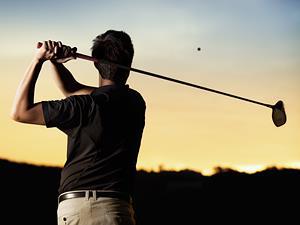 Golf course in west Norfolk.