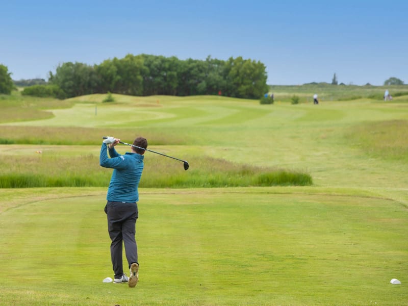 Golf course in west Norfolk.