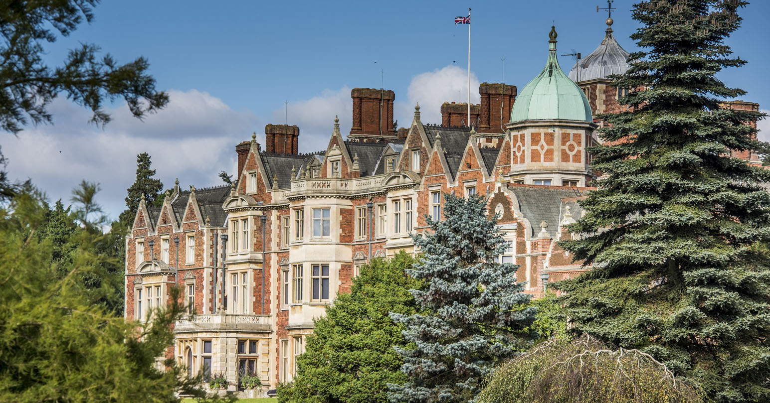 The exterior of Sandringham House in West Norfolk.