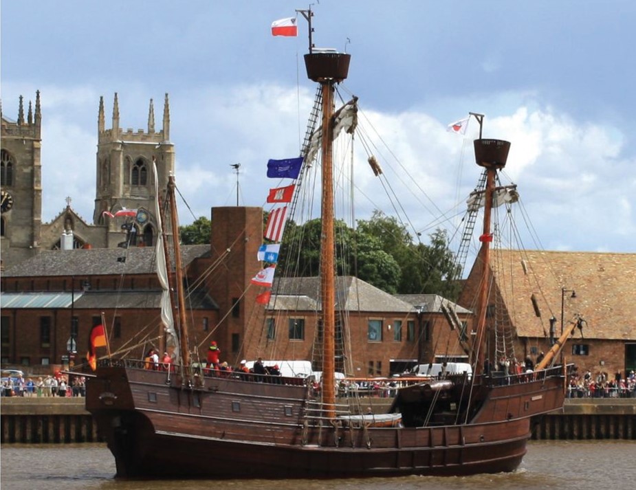 Water Ski Racing on the River Ouse in King's Lynn, West Norfolk.