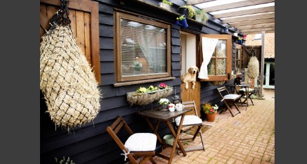 The exterior of Bluebell Cottage in west Norfolk.
