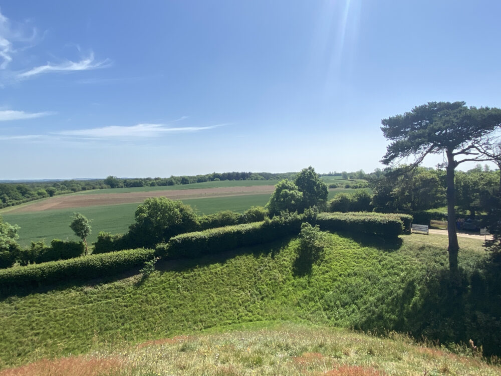 View from Castle Rising
